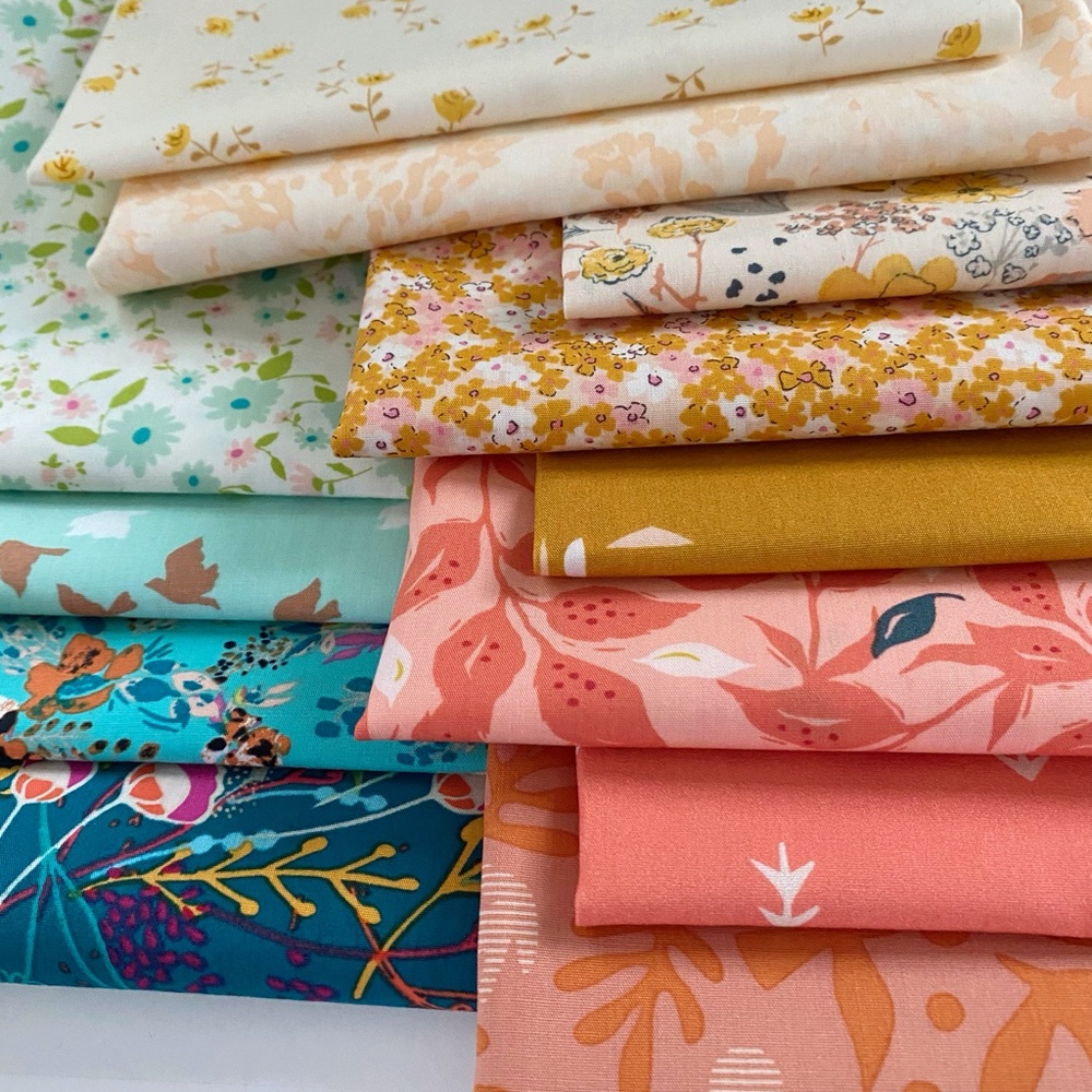 Positive Energy Curated Floral Quilt Bundle | Various AGF Designers & Collection